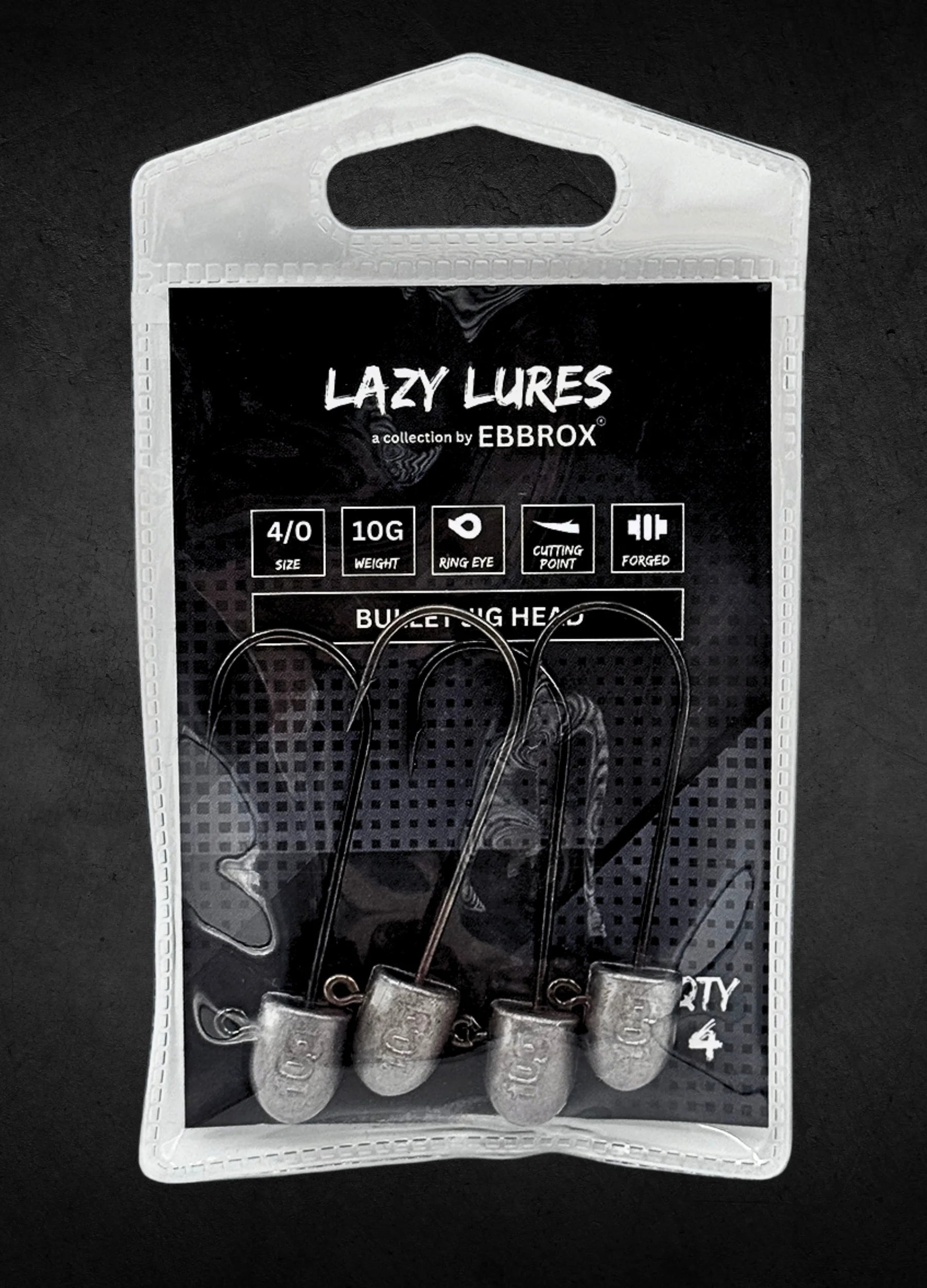 Hooks - Bullet Jig Head 10G 4/0